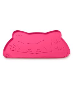 Freezack Napfunterlage Cat & Fishbone pink 50 x 32 cm