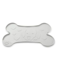 Freezack Napfunterlage Dog & Heart grau 53 x 34 cm