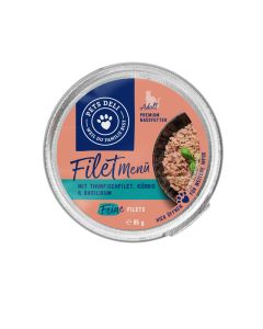 Pets Deli Filet Menu 85g thon & blanc de dinde