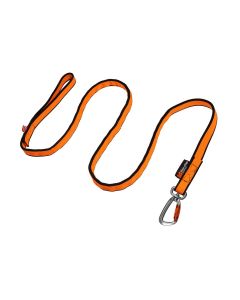 Non-stop Bungee Leash orange-schwarz
