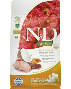 Farmina N&D Quinoa caille Skin & Coat