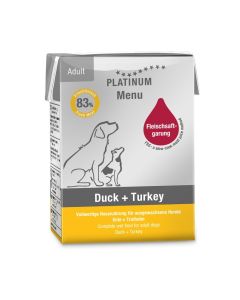 Platinum Menu Duck + Turkey
