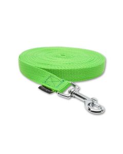 Mystique longe nylon vert 20 mm / avec poignée