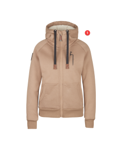 Dogger Winter-Hoody Damen camel