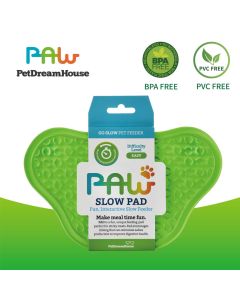Pet Dream House PAW Lick Pad grün 23 x 14 x 1.6 cm