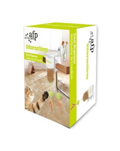 AFP Interactive Treat Dispenser chat 6.8 x 9.5 x 14.4 cm