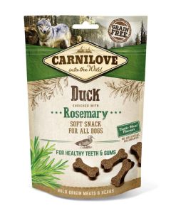 Carnilove Dog Adult Soft Snack Ente mit Rosmarin 200g