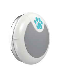 Animo Aktivitätstracker für Hunde weiss/silber