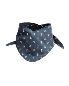 Knauder's Best foulard ancre marine bleu