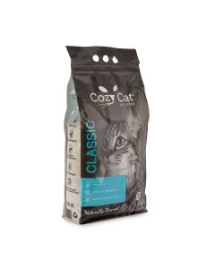 Cozycat Cat Classic 10 Liter bentonit blanc naturelle
