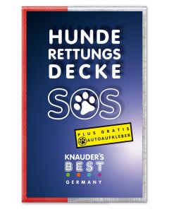 Knauder's Best couverture survie 120x80 max. 60kg