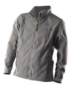 Owney Mestral unisex Fleecejacke grau