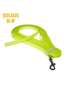 Julius K9 IDC Lumino laisse 10 m / 19 mm phosphorescent