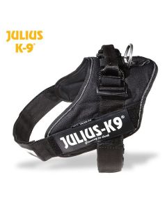 Julius K9 IDC-Power harnais noir avec K9 Security Lock