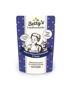 Betty's Cuisine pays. chat poulet&faisan