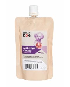 naturaDOG Crème favorite saumon 100 g