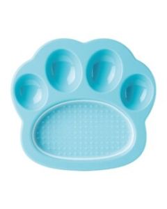 Pet Dream House PAW 2-IN-1 Mini Slow Feeder blau 20 x 18 x 3 cm