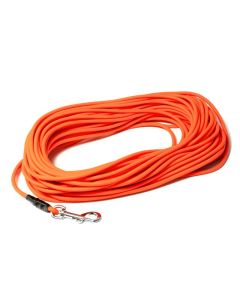 Mystique Biothane longe rond orange sans poignée 