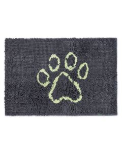 Dirty Doormat Pfoten cool grey 80 x 50 cm