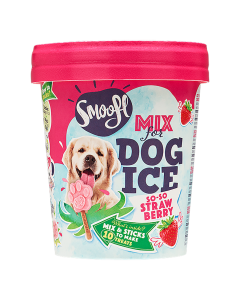 Smoofl glace pour chien Strawberry Mix