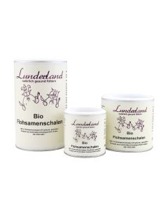 Lunderland Bio-Flohsamenschalen 150 g
