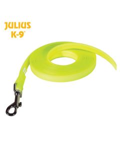 Julius K9 IDC Lumino laisse 5 m / 19 mm phosphorescent