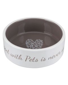 Keramiknapf Pet's Home creme / taupe