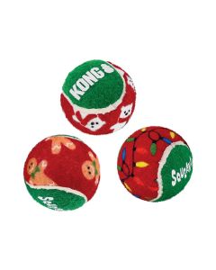 KONG Holiday SqueakAir Balls  6er Pack