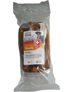 naturaDOG Chicken Snack 8 x 20 g  