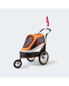 Innopet Dog Trailer Deluxe orange/noir 