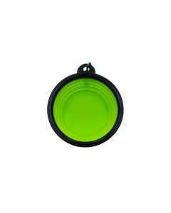 Meiko Faltnapf grün mit Karabiner 350 ml